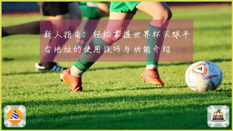 新人指南:轻松掌握世界杯买球平台地址的使用技巧与功能介绍