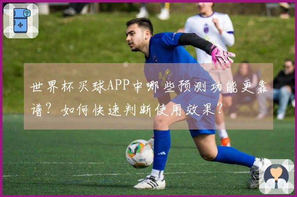 世界杯买球APP中哪些预测功能更靠谱？如何快速判断使用效果？