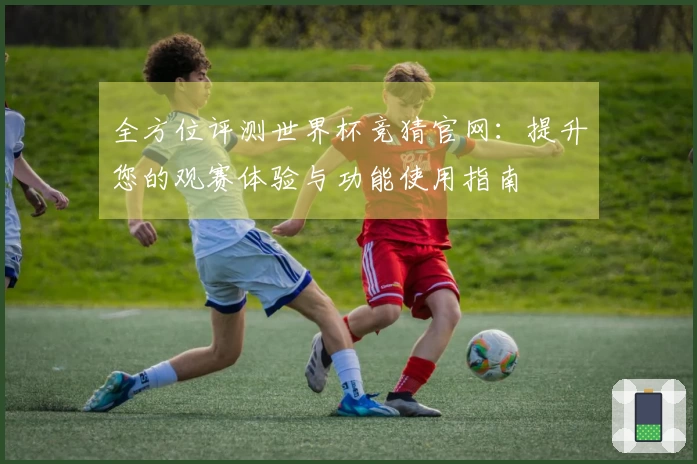 全方位评测世界杯竞猜官网:提升您的观赛体验与功能使用指南